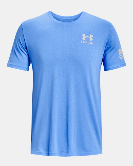 Men's UA Freedom Flag T-Shirt, Blue, pdpMainDesktop image number 4